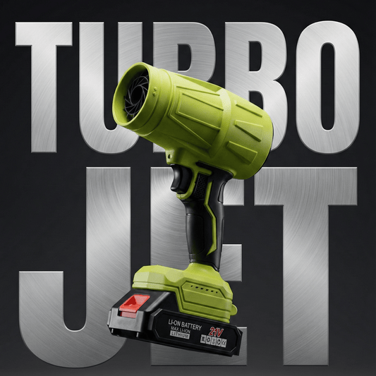 Cordless Turbo Jet Blower 2.0 – 230mph Turbine Air Duster | Leaves, Car, – ⭐⭐⭐⭐⭐