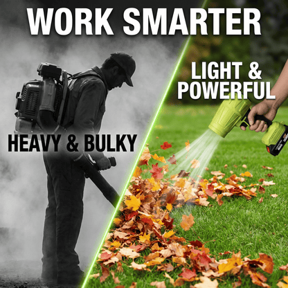 Cordless Turbo Jet Blower 2.0 – 230mph Turbine Air Duster | Leaves, Car, – ⭐⭐⭐⭐⭐