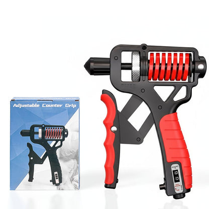 Adjustable Hand Grip Strengthener – 5–165kg, Forearm Trainer, Mechanical & –