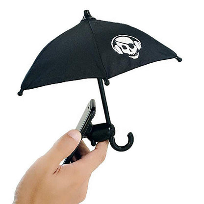 Cute Phone Umbrella With Suction Cup Stand – Anti-glare, Rainproof, Portable | –