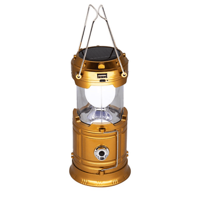 Collapsible Led Camping Lantern – 2-in-1 Solar & Usb Rechargeable, 600 Lumens, –
